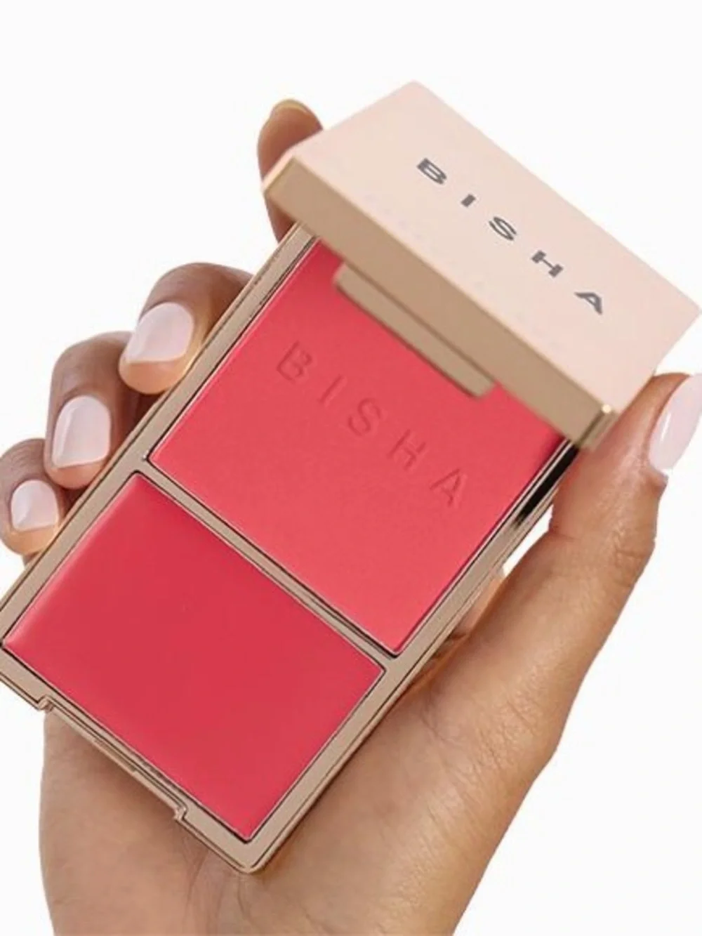 Bisha Dual-Finish Bahamas Cream & Powder Blush Set